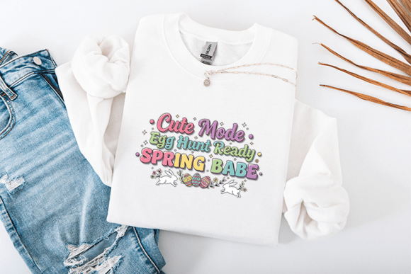 Download Cute Mode Egg Hunt Ready Spring Babe - Premium Resources