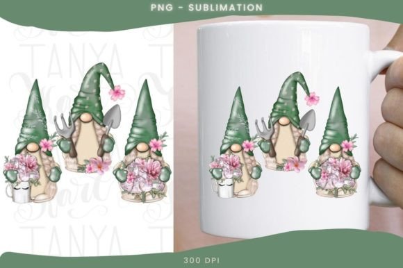 Download Spring Gnome Png | Sublimation Design - Spring gnome png Collection