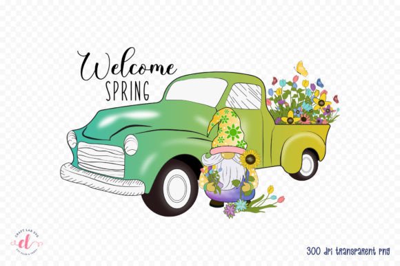 Download Spring Gnome PNG Sublimation Design - Spring gnome png Collection